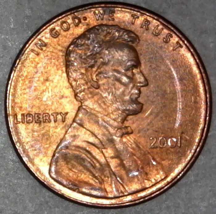 2001-P-Lincoln-Memorial-Cent-With-Column-Bar-DDR-To-The-Right